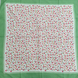 روسری سبز طرح مهنا - نخی - قواره ۱۰۵