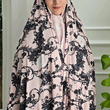 پارچه چادری مشکی گلبهی طرح شکوه