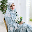پارچه چادری سبز طرح شکوه