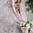پارچه چادری صورتی طرح پریسا
