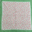 روسری سبز طرح مهنا - نخی - قواره ۹۵