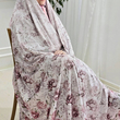 پارچه چادری صورتی طرح حورا